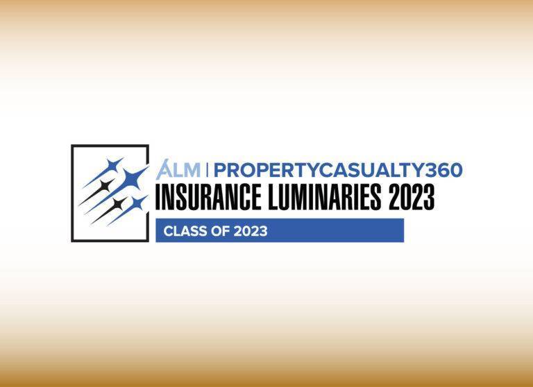 IntellectAI selected for the 2023 PropertyCasualty360 Insurance Luminaries Awards